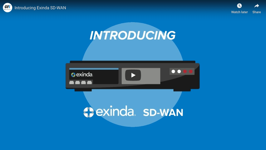 Introducing Exinda SD-WAN